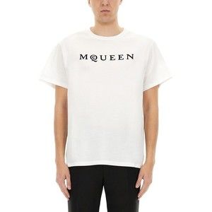 Alexander Mcqueen Bold Graphic Print Cotton T-Shirt - NWT